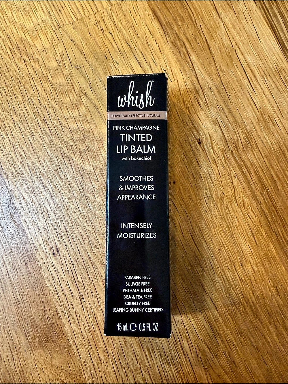 Whish Pink Champagne Tinted Lip Balm NWT